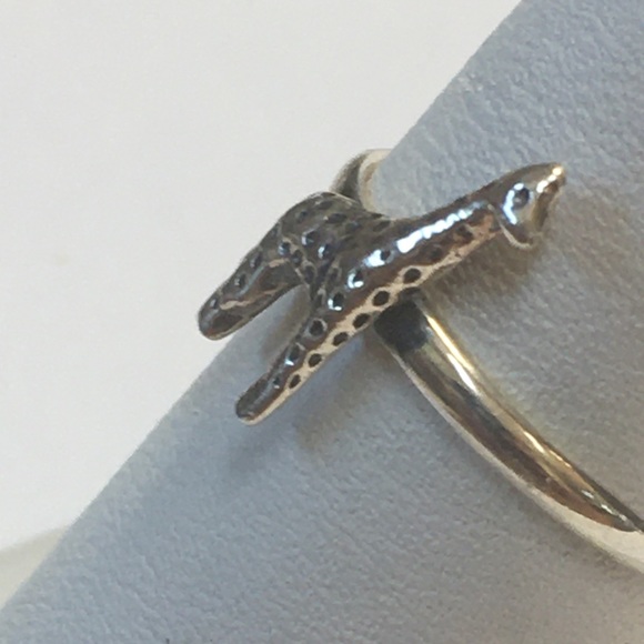 The Cutest Sterling Silver Giraffe Ring Ever! - Picture 2 of 4